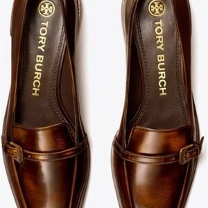 Tory Burch Women’s Tory Burch Buckle Leather Loafer